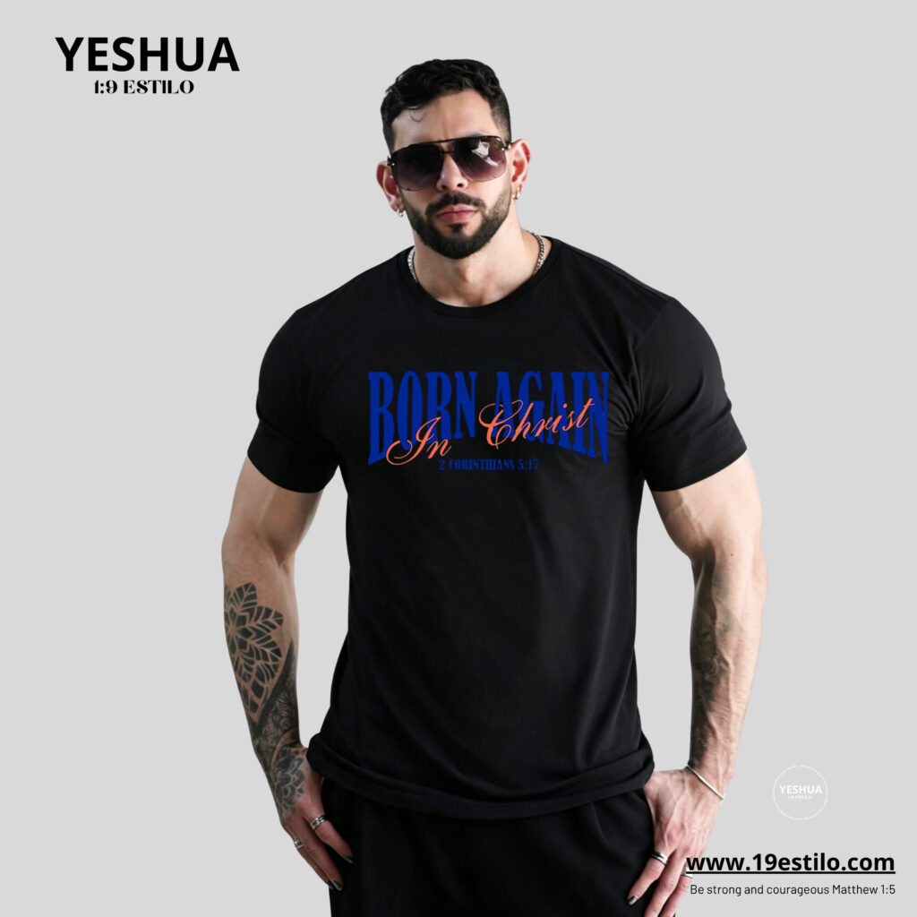 Camiseta Básica Unisex - BORN AGAIN