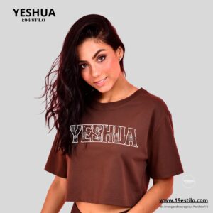 Camiseta Dama Corta /  Crop Top JESHUA