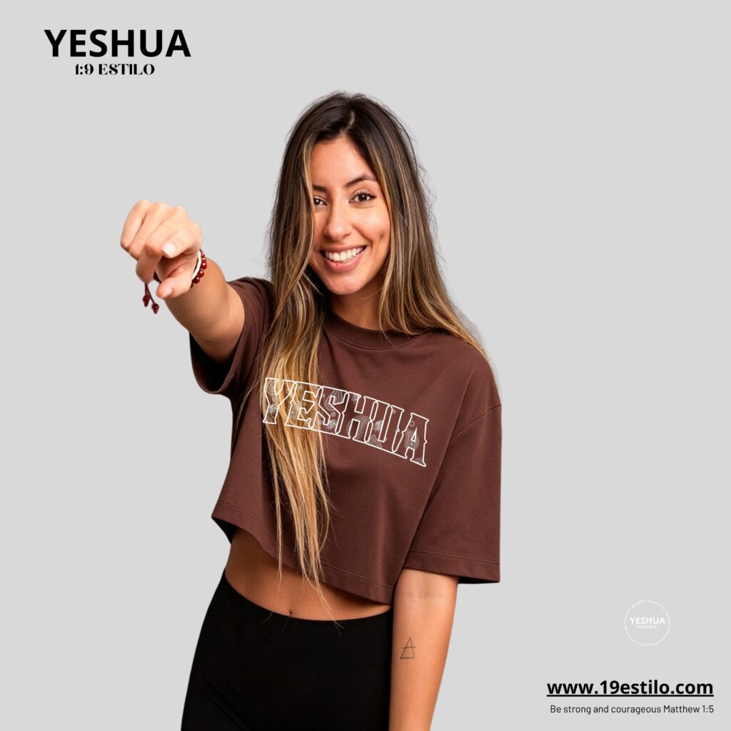 Camiseta Dama Corta /  Crop Top JESHUA