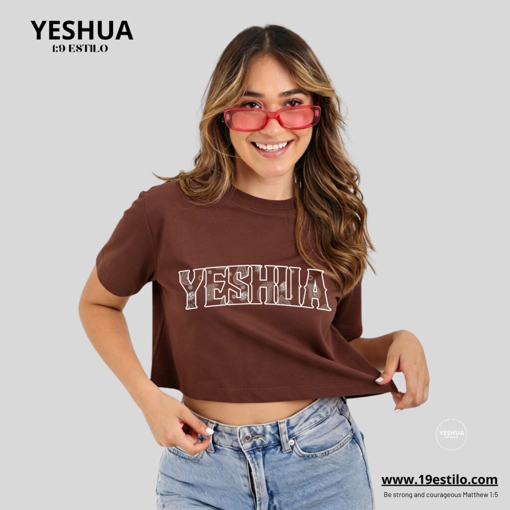 Camiseta Dama Corta /  Crop Top JESHUA