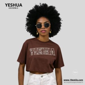 Camiseta Dama Corta /  Crop Top JESHUA