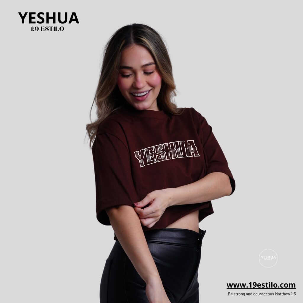 Camiseta Dama Corta /  Crop Top JESHUA