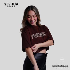 Camiseta Dama Corta /  Crop Top JESHUA