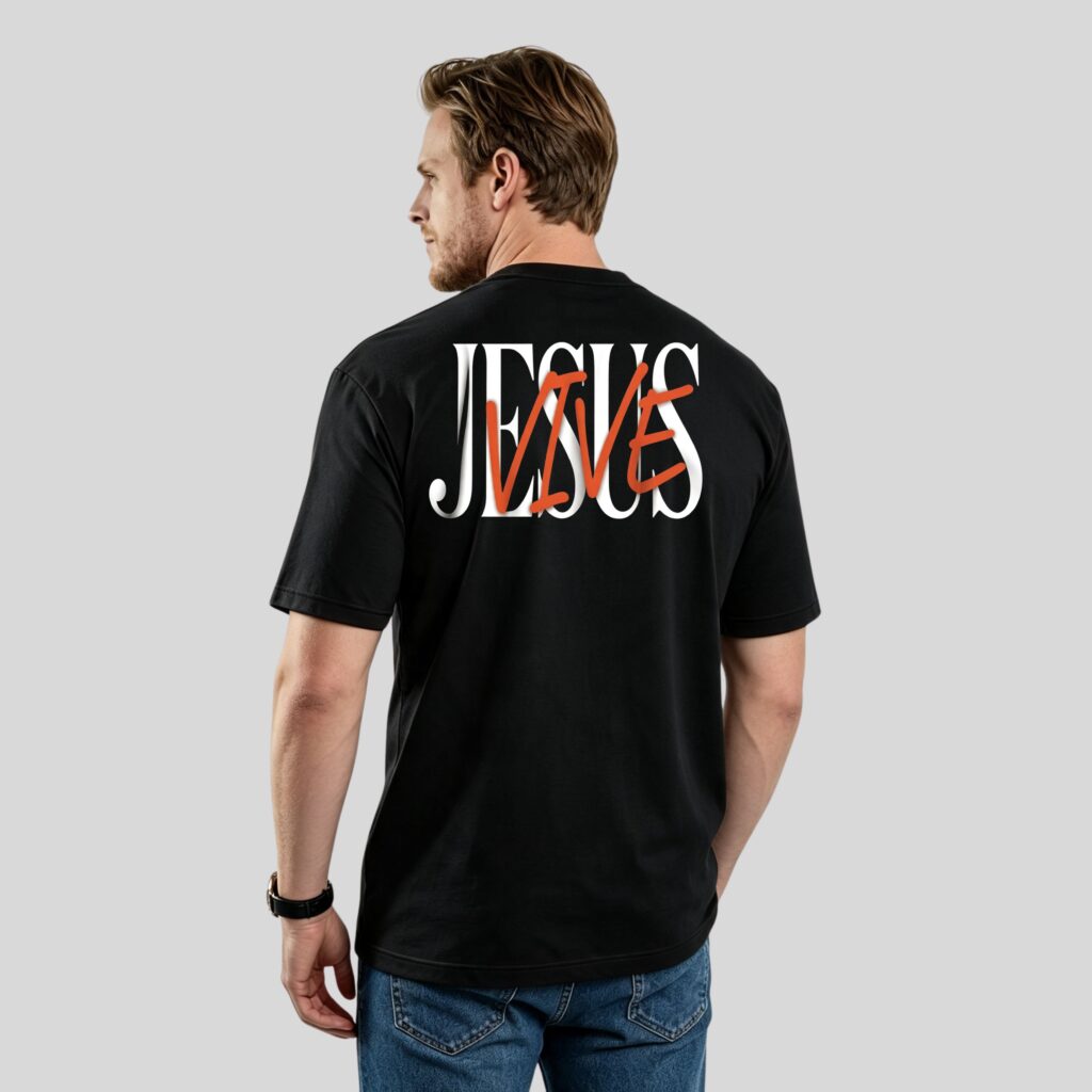 Camiseta Básica Unisex - JESUS VIVE