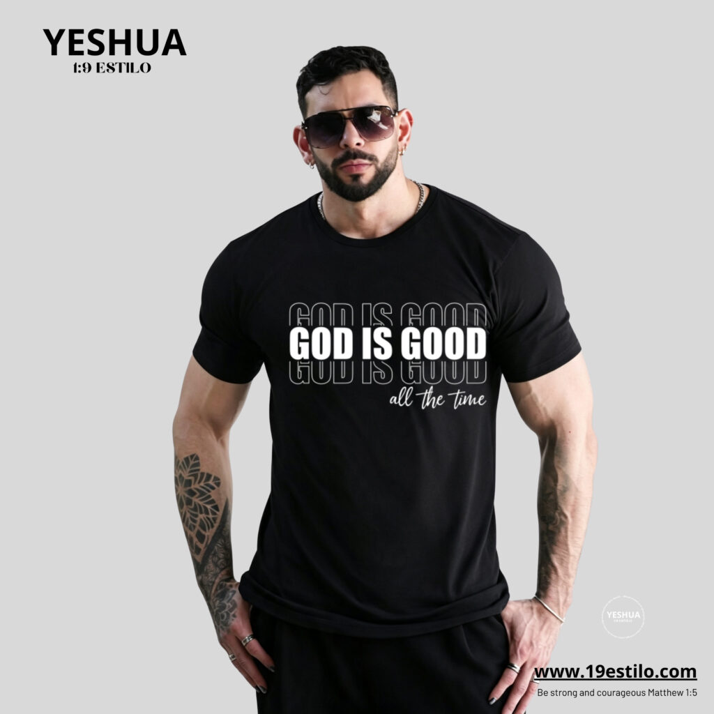 Camiseta Básica Unisex - GOD IS GOOD