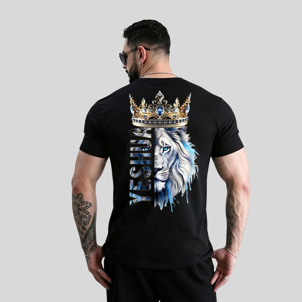 Camiseta Básica Unisex - JESHUA AZUL