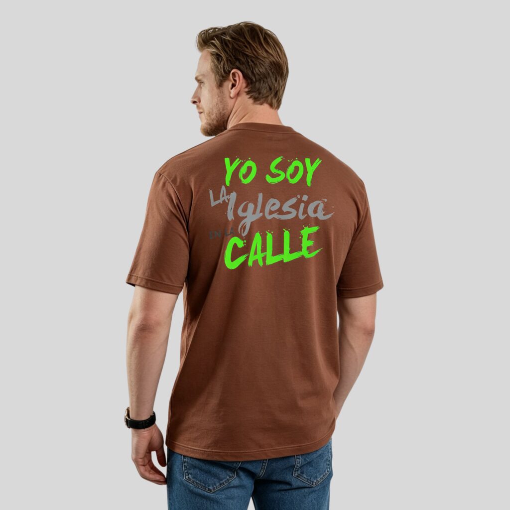Camiseta Básica Unisex - yo soy la iglesia en la calle